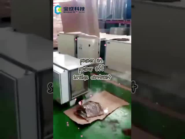 Industrial Kitchen Exhaust Waste Gas Treatment Regenerative Thermal Oxidizer RTO System