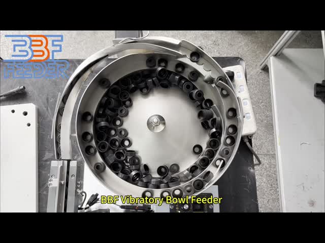 High Efficiency Automatic Rotary Feeder Bottle Lid Waterproof Cap Vibratory Bowl Feeder