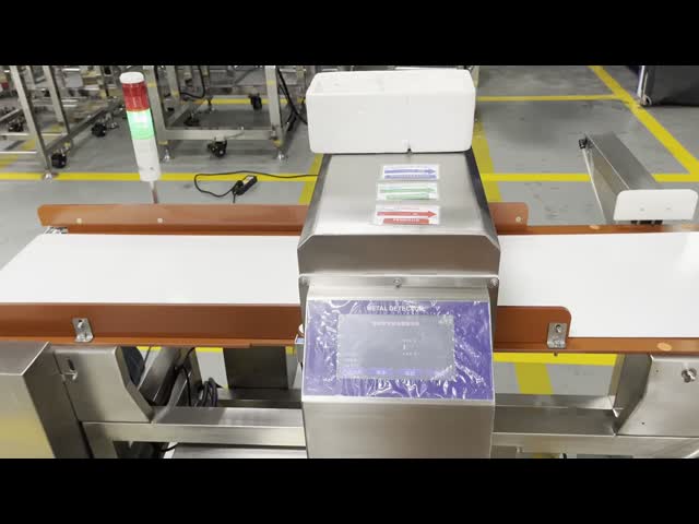 Automatic Conveyor Industrial Food Grade Metal Detector Safety Equipment Machine Customized OEM