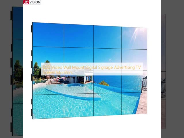 LCD Video Wall Mount Digital Signage Advertising TV Screen Monitors