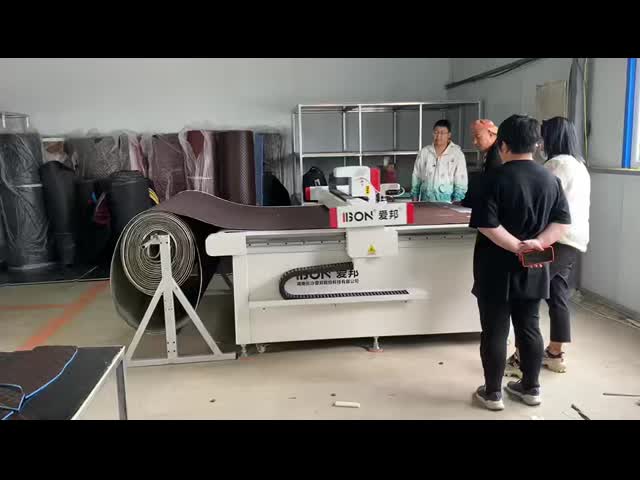 IB1613 Car Mat Cutting Machine with ±0.1 mm Cutting Accuracy 100% Mold-Free Production and Three Year Warranty