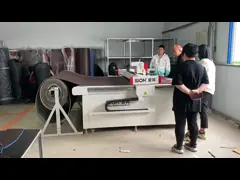 IB1613 Car Mat Cutting Machine with ±0.1 mm Cutting Accuracy 100% Mold-Free Production and Three Year Warranty