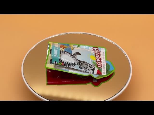 Easy Open Resealable Custom Printed Stand Up Pouch Resistance Grease Oil Resistance