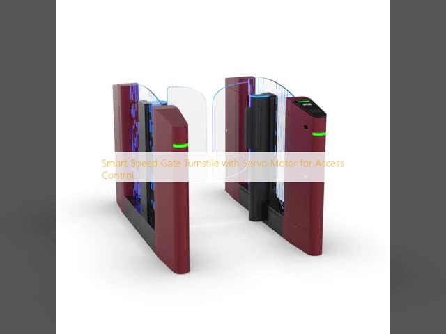 Smart Speed Gate Turnstile with Servo Motor for Access Control