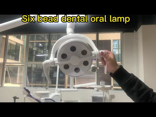 6 Bulb LED Dental Shadowless Light Oral Surgery and Examination Light for Dental Clinics Dental Chair Surgical Lamp