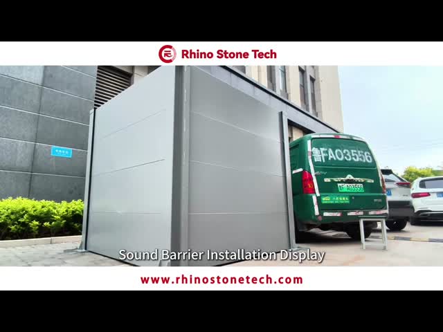 Aluminum Alloy Whole Set Soundproof Panel Energy Storage Sound Barrier with Low Impurity Centrifugal Glass Wool for Excellent Acoustic and Moisture Resistance