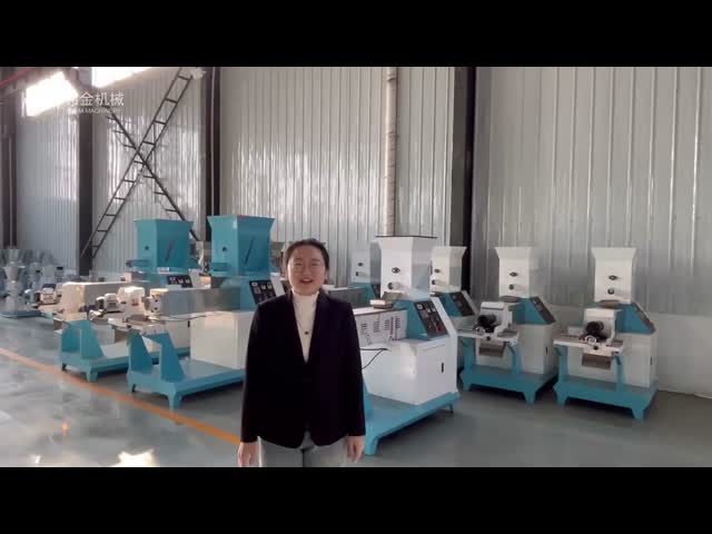 1000kg/h Pet Food Extruder Fish Pellet Production Line 5300 X 1100 X 2300mm