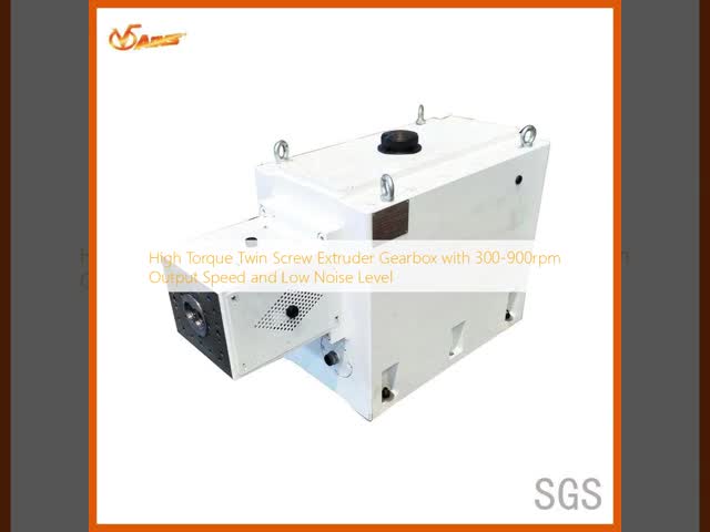 High Torque Twin Screw Extruder Gearbox with 300-900rpm Output Speed and Low Noise Level