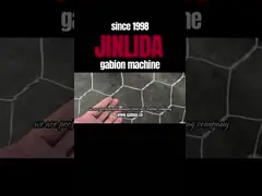 Gabion Machine for Double-Twist Mesh 60×80 & 80×100  — High Efficiency and Stable Operation by Jinlida