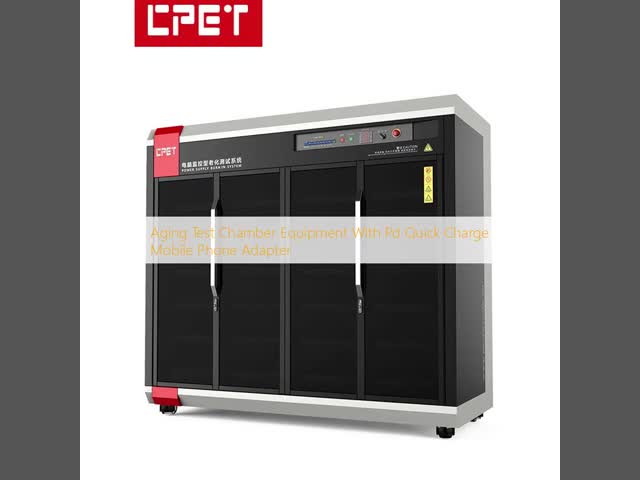 192CH Load Channels Aging Test Chamber with 0.2-10A/CH Load Current and CC+CV Load Mode