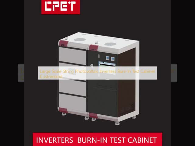 Large Scale String Photovoltaic Inverters Burn-In Test Cabinet with 200A*6 Input Current 5800*1800mm Floor Area and 600kW Input Power video