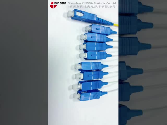 New Fiber Optic PLC Splitter Plug-in type 1x8 LGX box card insert with SC/UPC Connector module in Telecommunication systems