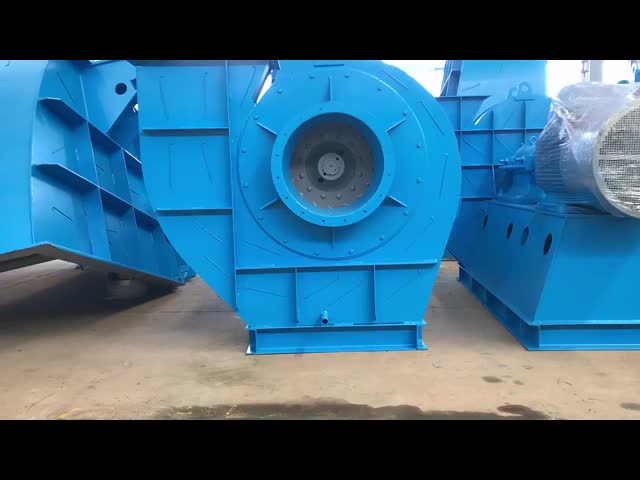 Large Air Flow and Wear Resistant Dust Exhaust Fan Secondary Air Blower Dust Collection Fan