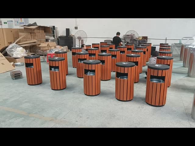 Outdoor Large Classification Bin Manufacturers Hotel Hospital Sanitation Bin Park Scenic Area Stainless Steel Sorting Trash Bin