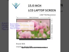 BOE LCD Screen NT156WHM-N44 Screen 1366x768 Resolution with 30pin EDP Interface