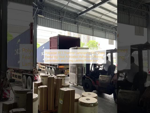 ISO Certified Book Laminating Film with Heat Activated Adhesive for Thermal Lamination