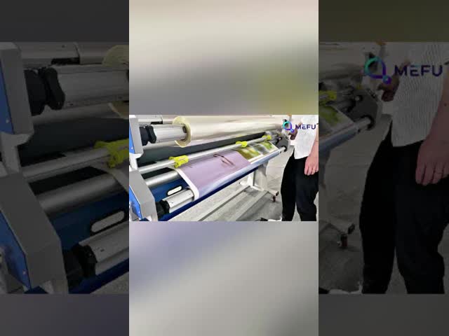 64 Inches Hot Roll Laminator Adjustable Temperature Heat Assist Laminator