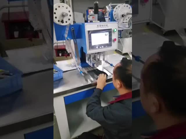Shoe Machines Semi-Automatic Insole Tongue Lable Heat Transfer Stamping Machine