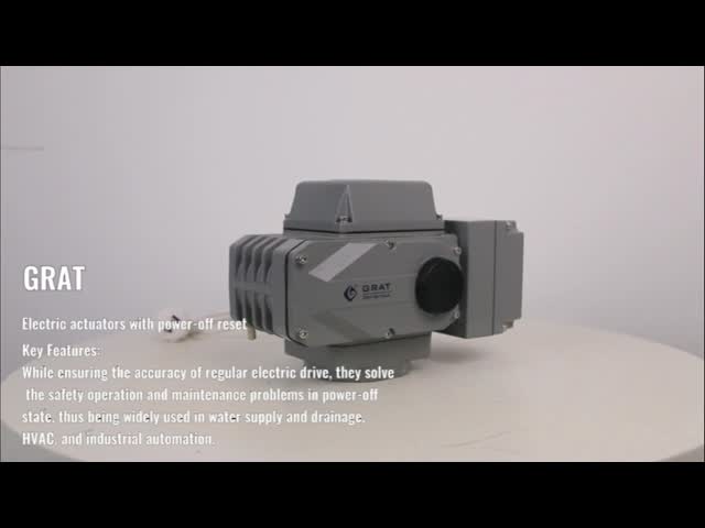 Electronic Type Intelligent Electric Actuator  20nm IP67 Stainless Steel Electric Actuator