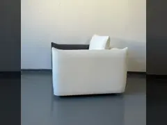 Bedroom Modern Swivel Lounge Chair Soft Easy Movement And Flexible Positioning