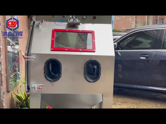 Industrial Wet Blasting Machine For Clear Rust / Stains