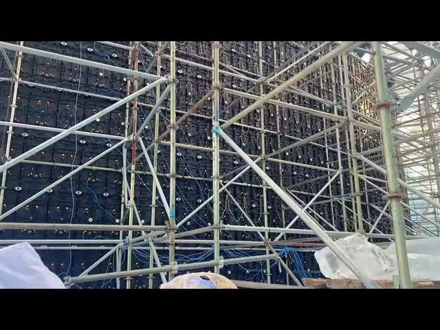 7680Hz P3.1 Stage Led Backdrop Screen Display Panels For Football Stadium High Resolution