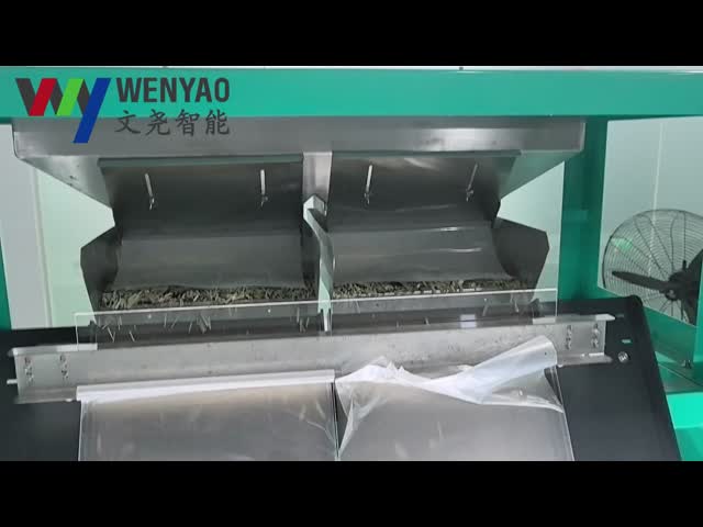 WENYAO CCD Spice Color Sorter Optical Lemongrass Color Sorting Machine with Factory Price