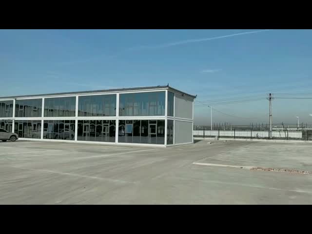 20ft Prefabricated Container House with Q235B Galvanized Steel Frame