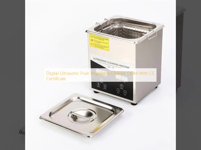 Stainless Steel Tank Digital Ultrasonic Cleaner with 40KHz Frequency and 2L Capacity for Industrial and Home Use