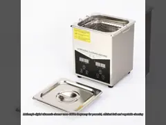 Stainless Steel Tank Digital Ultrasonic Cleaner with 40KHz Frequency and 2L Capacity for Industrial and Home Use