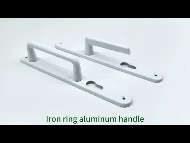 Door Handle Lock Manufacturer's Plastic Steel and Broken Bridge Aluminum Door Locks