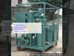 Multifunctional Transformer Oil Purifier Dehydration Degassing