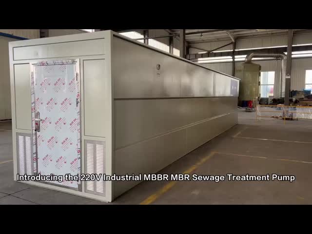 Abattoir Slaughter Portable Industrial Wastewater Treatment Equipment