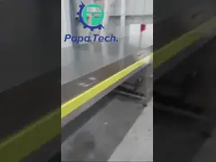 China Pocky Biscuit Chocolate Coating Machine 1300kg/h With Nuts Decoration Air Cooling supplier