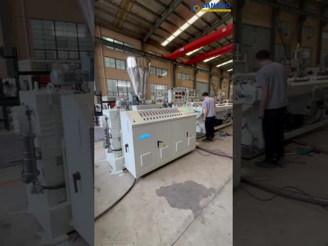 Automatic PVC Pipe Extrusion Machine