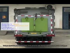 Efficient Automatic Street Sweeper Truck for Four-Step Cleaning and Dust-Free Environment Maintenance