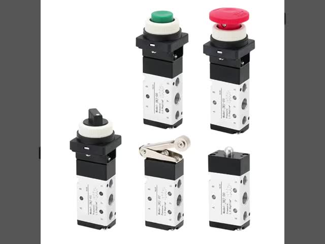 JMJ-00, JMJ-01, JMJ-02, JMJ-03 Sunrise JMJ Series 3/2 way Mechanical Manual Valves 1/4