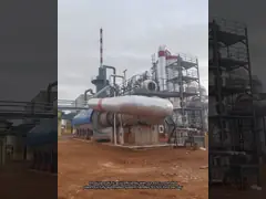 Low Emission Of Sulfur Dioxide Sulfuric Acid Production Facility with PLC Control System