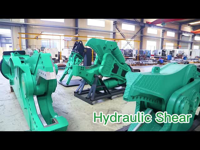 Guchuan Excavator Hydraulic Shears Scrap Metal Cutting Machine for 6-40 ton Excavator