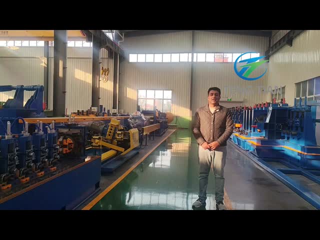 Fully Automatic HF Welded Pipe Mill for Carbon Steel 114-219mm