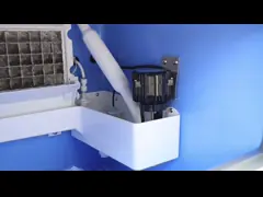 Undercounter Type Commercial Cube Ice Machine engineered for quiet operation minimizing noise disruption in restaurant kitchens and bar areas
