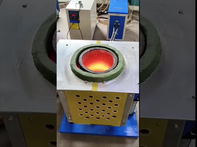 50kg 100kg Brass Iron Steel Scrap Melting Furnace Induction Furnace