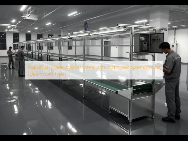 Industrial-grade stainless steel anti-static belt assembly line (cleanroom type)