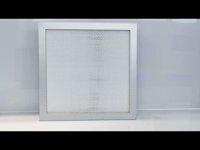99.99% Efficiency Clean Air Construction HEPA Filter Panel Ultrafine Glass Fiber Class H13 H14