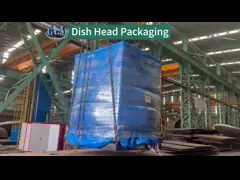 China 4300mm Diameter ASME Code Dished Heads, Ellipsoidal Bottom supplier