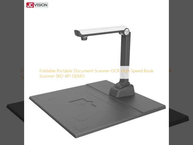 Foldable Portable Document Scanner OCR High Speed Book Scanner SKD API DEMO