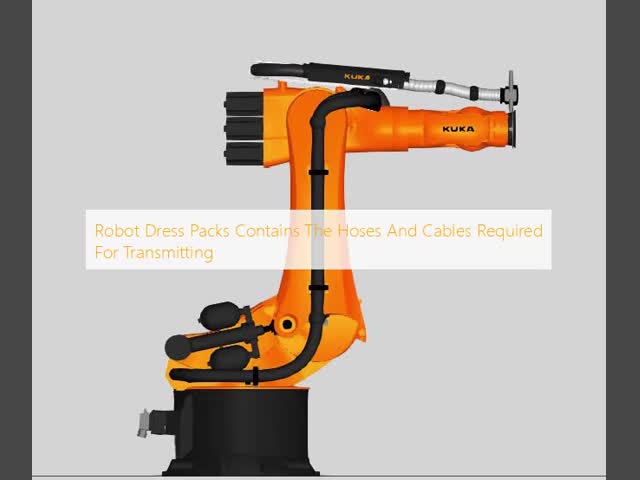 Pack Robotica  Dress Pack System Of Cable Carriers For KUKA &  Robots