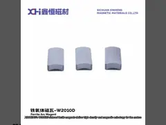 Wet Molding Sintered Ferrite Magnet with High Density and Magnetic Anisotropy Preservation for Fan Motors