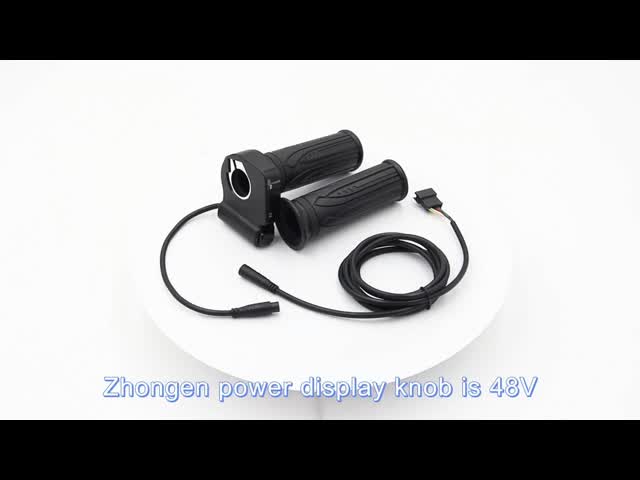 Throttle Grip Replacement for Jetson Haze Folding EBike for DYU Electric Bicycle with Cruise Control Button and LCD Volt