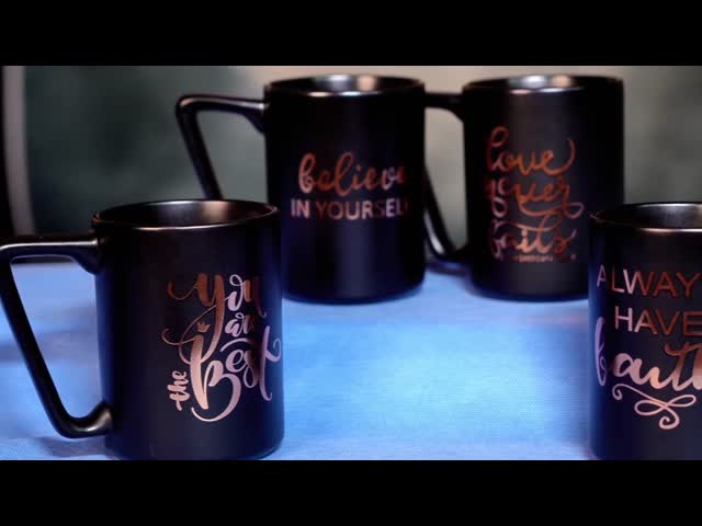 Souvenir Coffee Mug With Unique Laser Decal Fired Design 460ml Capacity  8.8 Cm* 7.5 Cm